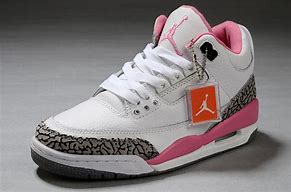 Image result for Air Jordan 3 Retro Pink Rose