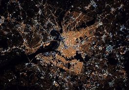 Image result for Biggest City in the World at Night