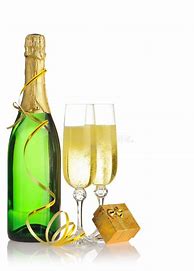 Image result for Champagne Bottle and Glasses