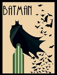 Image result for Batman Art Deco Wallpaper