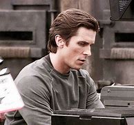Image result for Christian Bale Batman Hair