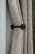 Image result for Curtain Holdbacks Black