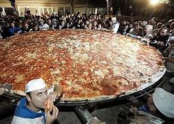 Image result for The World's Largest Pizza