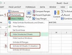Image result for Excel Hide Tab