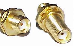 Image result for SMA Connector Bulkhead Fmale to Female