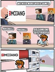 Image result for Minecraft Boardroom Meme