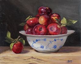 Image result for Apple Oil Painting