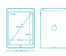 Image result for iPad Air 2 Display Dimensions
