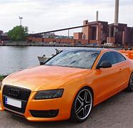 Image result for Orange Audi A5