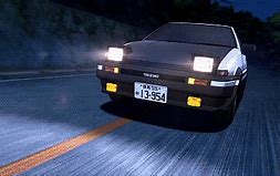 Image result for Initial D Anime AE86 GIF