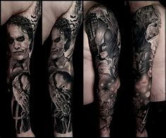 Image result for Batman Dark Knight Tattoo