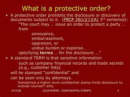 Image result for Protective Order Template