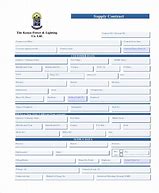 Image result for Supply Contract Form