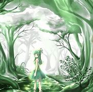 Image result for Cute Mint Green Anime