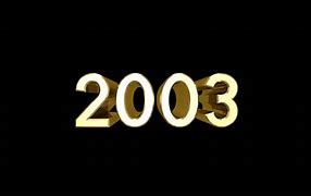 Image result for 2003 Year Logo