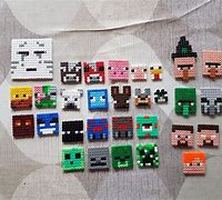 Image result for Minecraft Map Perler Beads