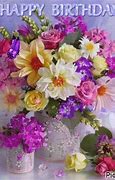 Image result for Happy Birthday Meme with Flowers