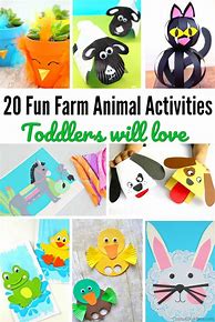 Image result for Fun Farm Animal Crafts