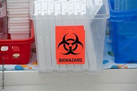 Image result for Biohazard Sharps Stickers Signage