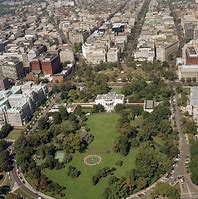 Image result for White House Aerial View