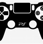 Image result for PS4 Controller No Background