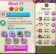 Image result for Candy Crush Saga Level 17