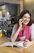 Image result for People Talking On Cell Phone at Table