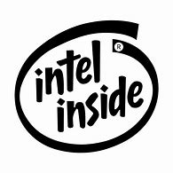 Image result for Intel Logo Black and White