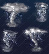 Image result for Tornado with Lightning Bolt