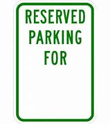 Image result for Reserved Parking Clip Art