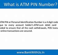 Image result for ATM Pin Number