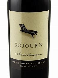 Image result for Sojourn Cabernet Sauvignon Spring Mountain