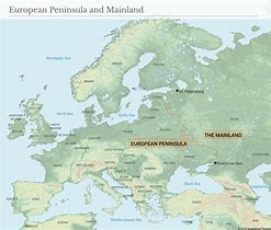 Image result for Europe Map Peninsula's