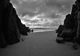 Image result for Black and White Beach Wallpaper