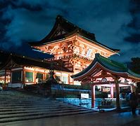Image result for At Night Kyoto Japan