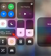 Image result for iOS Control Center Screen Mirroring