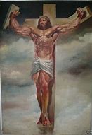 Image result for Buff Jesus Crucified