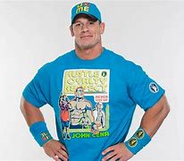 Image result for WWE John Cena Edge Shirt Blue