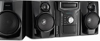 Image result for Sharp 5-Disc CD Player with Speakers