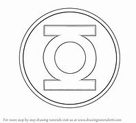 Image result for How to Draw Green Lantern Logo