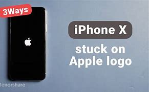 Image result for Stuck Apple Logo iPhone X