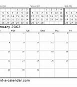 Image result for 2062 Calendar