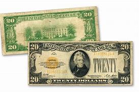 Image result for 20$ Gold Certificate
