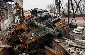 Image result for Ukraine War Russian Tanks