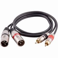 Image result for RCA to XLR Cable