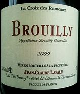 Image result for Jean Claude Lapalu Brouilly Croix Rameaux