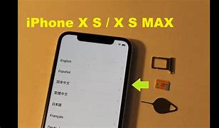 Image result for Insert Sim Card iPhone XS