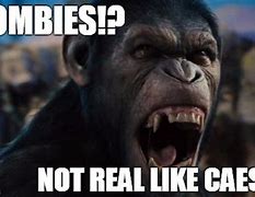 Image result for Planet of the Ape Caeser Meme