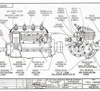 Image result for 4 Cyclinder Engine Technical Drawing