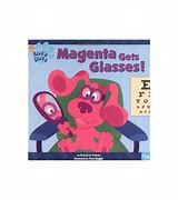 Image result for Blue's Clues Magenta Gets Glasses Book
